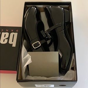 Black Mary Jane tap shoes